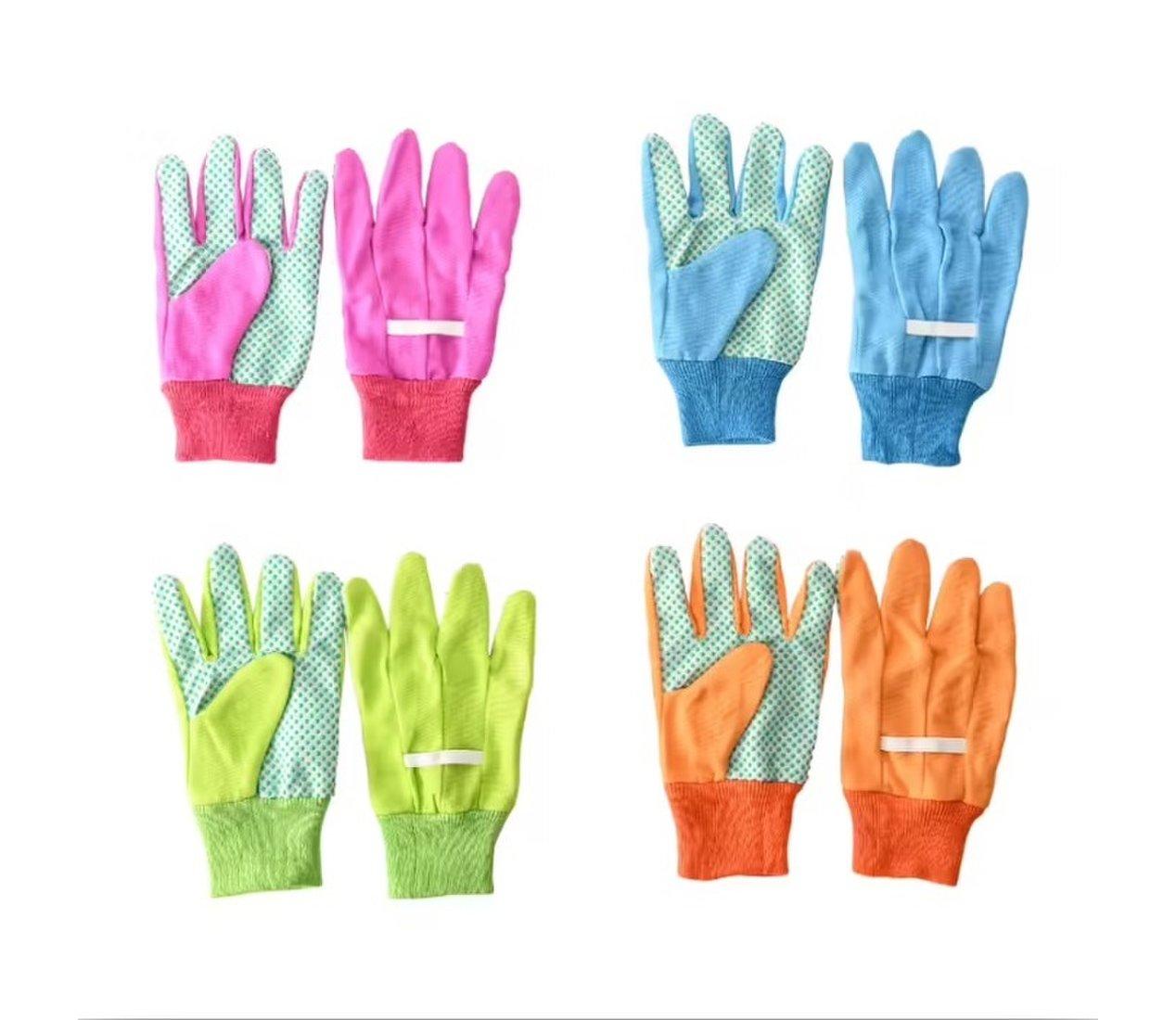 Detské záhradné rukavice - mix farieb