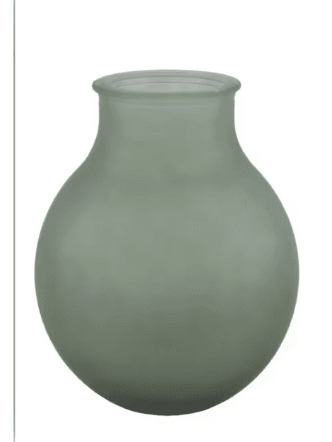 Váza Aran 31cm/8L zelená matná
