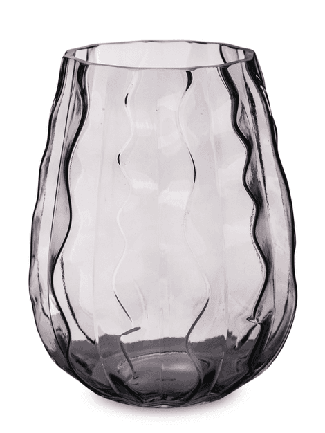 Váza sklenená - dymová V