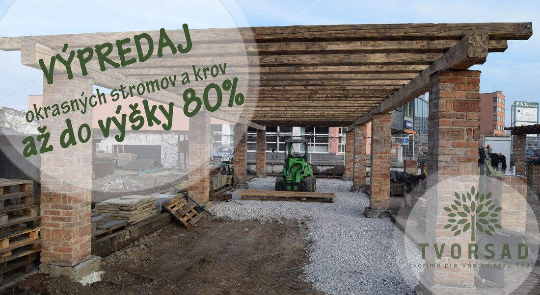 30. výročie: Zľavový kútik aj v našej exteriérovej predajni